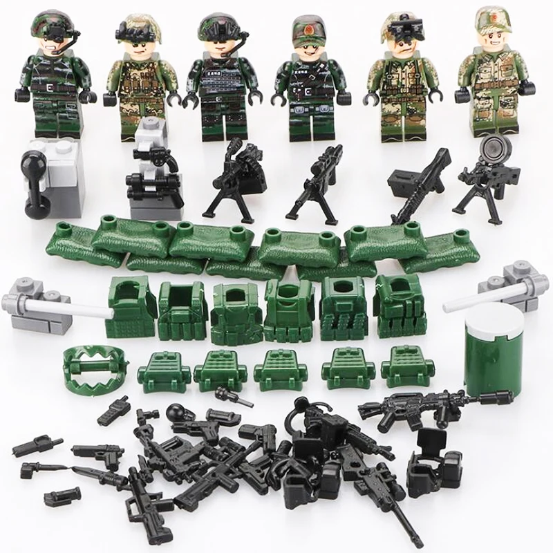 Hot City Police Military SWAT Gun Weapons Pack box Army soldiers Figure building blocks Legoingly Toy for Children birthday Gift
Hot City Police Military SWAT Gun Weapons Pack box Army soldiers Figure building blocks Legoingly Toy for Children birthday Gift
