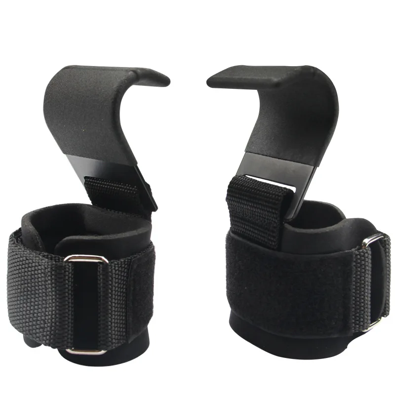 New Style Gym Heavy Training Metal Lifting Steel Hooks with Neoprene Padded Wrist Wraps Best Power Weightlifting Training Hooks
New Style Gym Heavy Training Metal Lifting Steel Hooks with Neoprene Padded Wrist Wraps Best Power Weightlifting Training Hooks