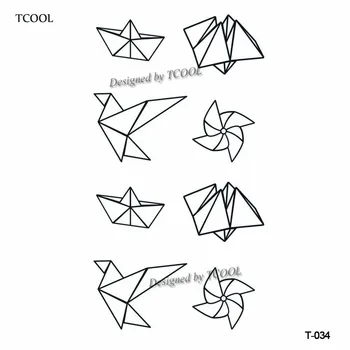 HXMAN Paper Crane Women Temporary Tattoo Sticker Waterproof Fashion Fake Body Art Tattoos 9.8X6cm Kids Hand Tatoo T-034
HXMAN Paper Crane Women Temporary Tattoo Sticker Waterproof Fashion Fake Body Art Tattoos 9.8X6cm Kids Hand Tatoo T-034