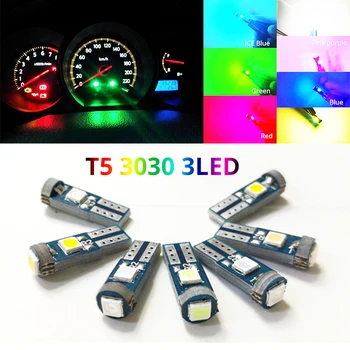 1x T5 W1.2W 27 74 86 206 Super Bright 3 SMD 3030 LED Car Interior Light Auto Side Wedge Dashboard Gauge Instrument Lamp Bulb
1x T5 W1.2W 27 74 86 206 Super Bright 3 SMD 3030 LED Car Interior Light Auto Side Wedge Dashboard Gauge Instrument Lamp Bulb