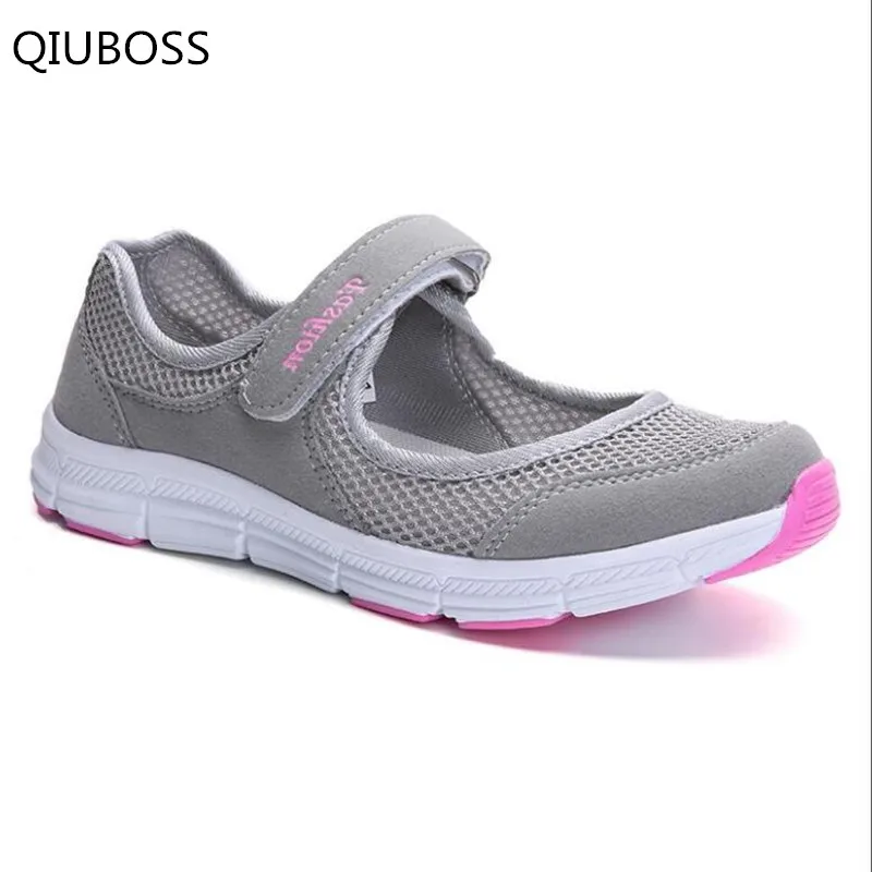 QIUBOSS New Fashion Women Soft Sneakers Woman Air Mesh Cool Casual Shoes Female Breathable non-slip Leisure Flats Shoes Q302
QIUBOSS New Fashion Women Soft Sneakers Woman Air Mesh Cool Casual Shoes Female Breathable non-slip Leisure Flats Shoes Q302