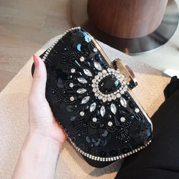 2018 Fashion Women Evening Bags Vintage Crystal Female Wedding Bridal Handbag Clutches Flower Wome Evening Bag Bolsas
2018 Fashion Women Evening Bags Vintage Crystal Female Wedding Bridal Handbag Clutches Flower Wome Evening Bag Bolsas