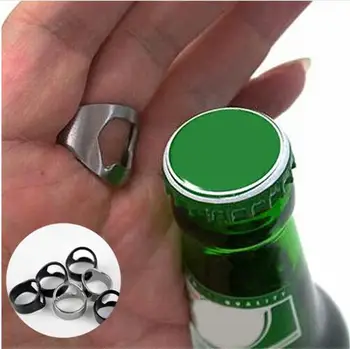 1pcs Creative Stainless Steel Beer Openers Finger Ring Ring-Shape Beer Bottle Opener Bar Tools 301-0436
1pcs Creative Stainless Steel Beer Openers Finger Ring Ring-Shape Beer Bottle Opener Bar Tools 301-0436