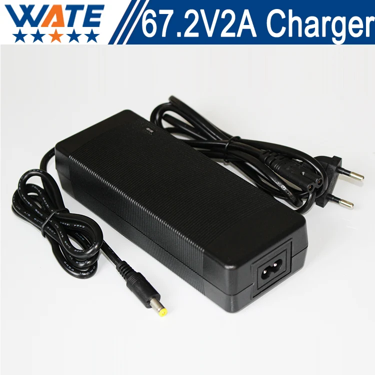 67.2V 2A Charger 16S 60V Li-ion Battery Charger Output DC 67.2V Lithium polymer battery Charger Free shipping
67.2V 2A Charger 16S 60V Li-ion Battery Charger Output DC 67.2V Lithium polymer battery Charger Free shipping
