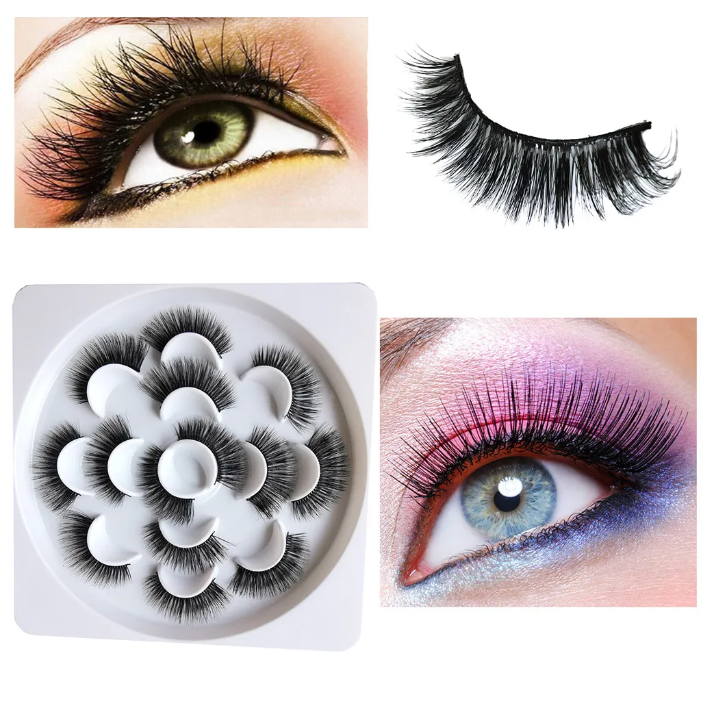 2019 fashion new 7Paire 3D false eyelashes fluffy stripe eyelashes long natural party makeup fake eyelashes natural 40*
2019 fashion new 7Paire 3D false eyelashes fluffy stripe eyelashes long natural party makeup fake eyelashes natural 40*