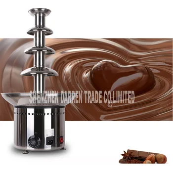 New 4 Tiers 60cm 304# Stainless steel ANT-8060 four-layer Chocolate fountain machine for Commercial company & home used 220V/110
New 4 Tiers 60cm 304# Stainless steel ANT-8060 four-layer Chocolate fountain machine for Commercial company & home used 220V/110