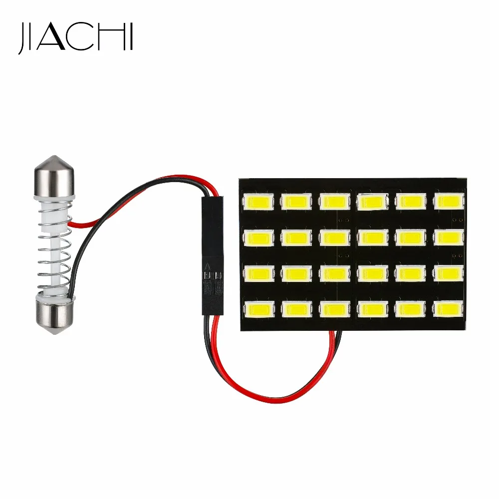 JIACHI Super Bright 10PCS Panel Doom Bulb W5W C5W T4W SMD Led 5630Chip 24SMD Dome Map Light Auto Car Interior Reading Lamp DC12V
JIACHI Super Bright 10PCS Panel Doom Bulb W5W C5W T4W SMD Led 5630Chip 24SMD Dome Map Light Auto Car Interior Reading Lamp DC12V