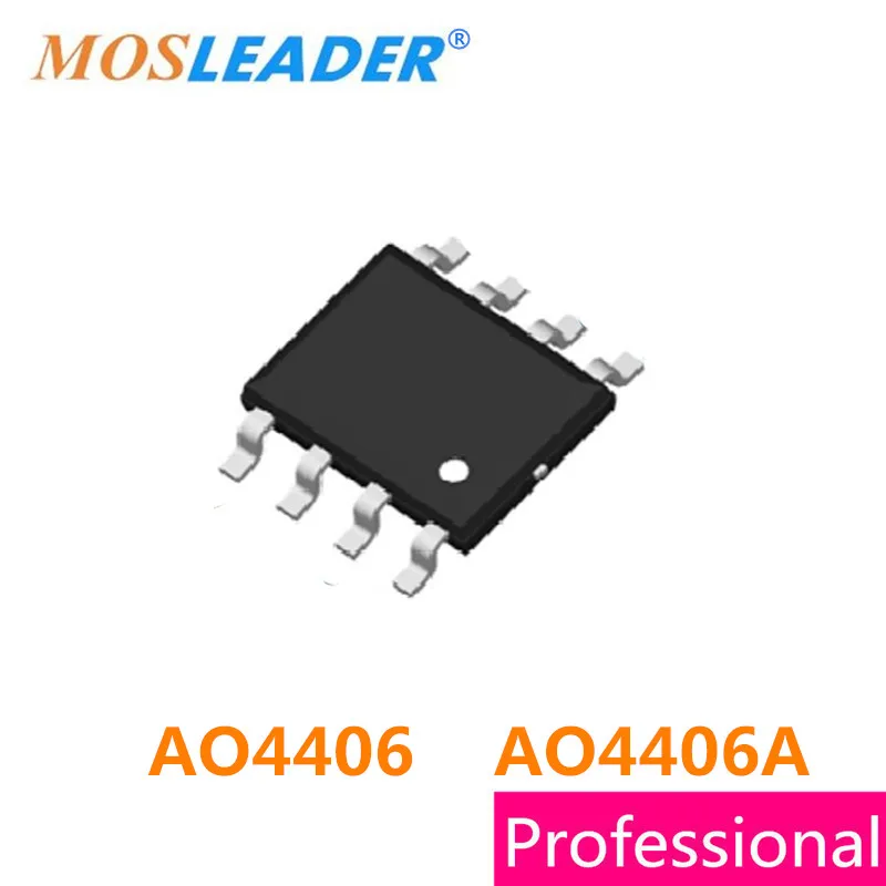 Mosleader SOP8 100 шт 1000 AO4406 AO4406A 4406 N-Channel 30В высокое качество | Электроника