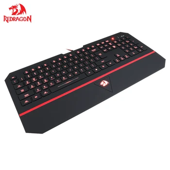 Spanis Gaming Keyboard Redragon Kaeyboard RGB LED Backlit Illuminated Keyboard 104 Key Computer Gaming Keyboard SilentWrist Rest
Spanis Gaming Keyboard Redragon Kaeyboard RGB LED Backlit Illuminated Keyboard 104 Key Computer Gaming Keyboard SilentWrist Rest