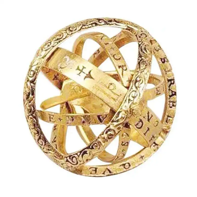 Hot Sell Astronomical Ring Astronomical Ball Ring Rotating Clamshell Astronomical Ring Love Ring for Gifts R848
Hot Sell Astronomical Ring Astronomical Ball Ring Rotating Clamshell Astronomical Ring Love Ring for Gifts R848