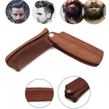 New Men's dedicated Portable wood folding comb set Mini pocket comb beard care tool Beard styling tool
New Men's dedicated Portable wood folding comb set Mini pocket comb beard care tool Beard styling tool