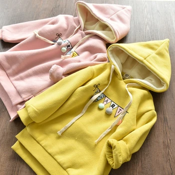 Girl Kids Sweatshirt 2018 2-10Y Baby Girls Casual Long Sleeve Soild Thicken Pullover Tops Medium Long Style
Girl Kids Sweatshirt 2018 2-10Y Baby Girls Casual Long Sleeve Soild Thicken Pullover Tops Medium Long Style