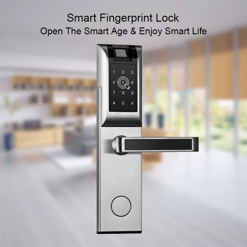 OULET Smart Door Lock Digital Door Lock Fingerprint Lock Remote Control Unlock Safety Eletronic Lock For Home Famliy
OULET Smart Door Lock Digital Door Lock Fingerprint Lock Remote Control Unlock Safety Eletronic Lock For Home Famliy
