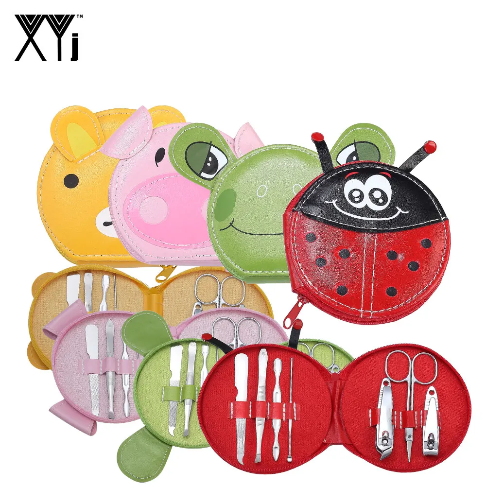 XYj Manicure Set 7 in 1 Manicure Tools Personal Nail Care Tools Kit Nail Clipper with Cute Animal Shape Case Gift for Children
XYj Manicure Set 7 in 1 Manicure Tools Personal Nail Care Tools Kit Nail Clipper with Cute Animal Shape Case Gift for Children