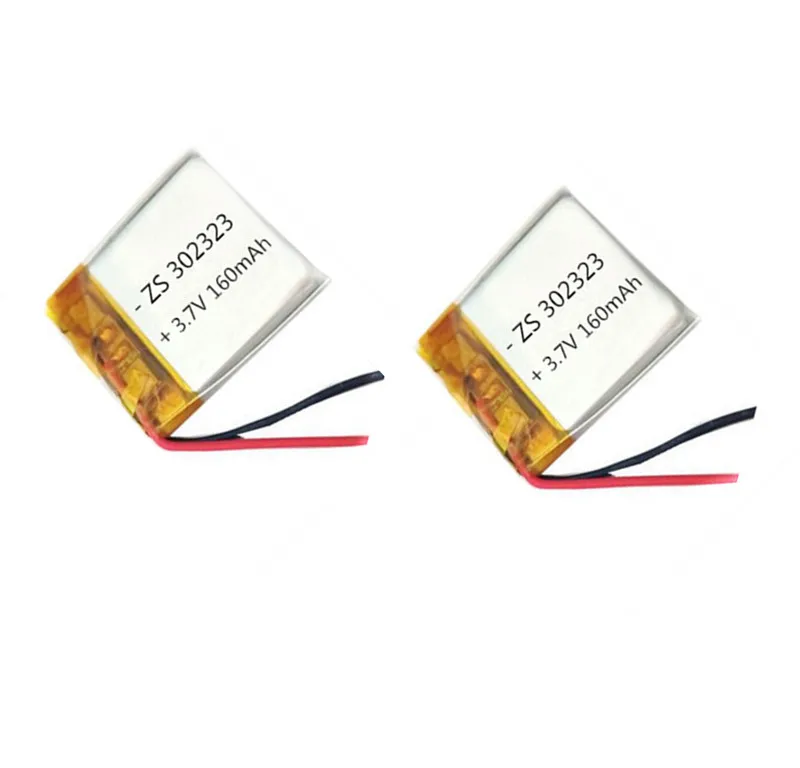Free Shipping 2pcs 3.7V 160mAh 302323 032323 PLIB polymer lithium ion Li-ion battery for blue tooth,GPS,mp3,mp4,toy,speaker
Free Shipping 2pcs 3.7V 160mAh 302323 032323 PLIB polymer lithium ion Li-ion battery for blue tooth,GPS,mp3,mp4,toy,speaker