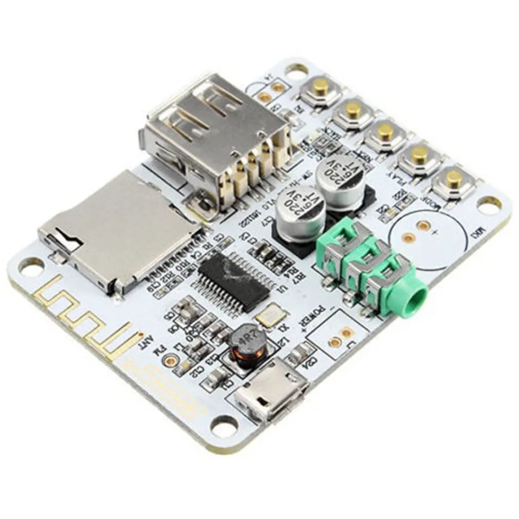 Bluetooth Audio Receiver Digital Amplifier Board With USB Port TF Card Professional Stereo Audio Amplifier Module
Bluetooth Audio Receiver Digital Amplifier Board With USB Port TF Card Professional Stereo Audio Amplifier Module