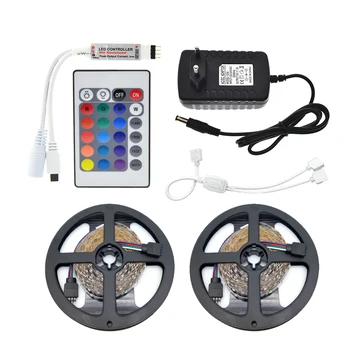 10M SMD 3528 RGB LED Strip Set + 24Key IR Controller + 12V 3A Power Supply Adapter
10M SMD 3528 RGB LED Strip Set + 24Key IR Controller + 12V 3A Power Supply Adapter