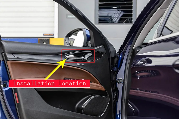 Carbon Fiber Style ABS Plastic Car Interior Door Handle Frame Trim For Alfa Romeo Stelvio 2017 2018 Car Accessory
Carbon Fiber Style ABS Plastic Car Interior Door Handle Frame Trim For Alfa Romeo Stelvio 2017 2018 Car Accessory