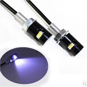 Motorcycle LED License Plate Lights 12V SMD 5630 Car Auto Front Tail Number Lamps Bulbs Styling Screw Bolt White 2pcs/lot
Motorcycle LED License Plate Lights 12V SMD 5630 Car Auto Front Tail Number Lamps Bulbs Styling Screw Bolt White 2pcs/lot