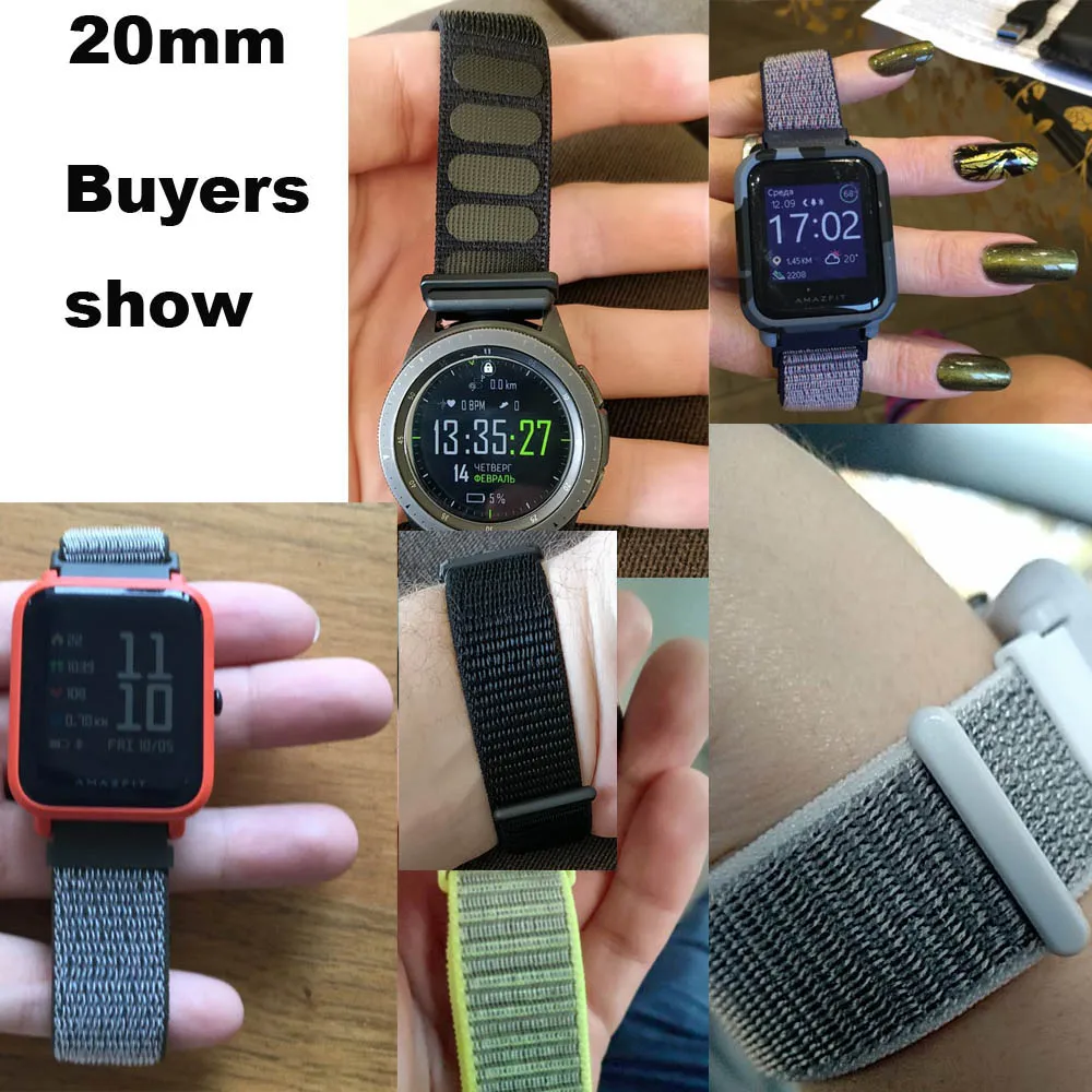 amazfit bip nylon strap
