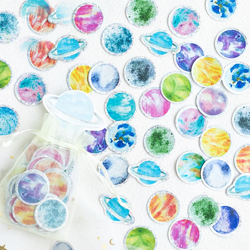 100 PCS Cute Stickers Small Universe Laser Crystal Scrapbooking Bullet Journal Stickers Stationery Sticker Flakes Handmade Diary
100 PCS Cute Stickers Small Universe Laser Crystal Scrapbooking Bullet Journal Stickers Stationery Sticker Flakes Handmade Diary