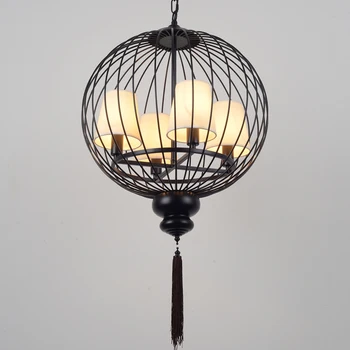 Modern Chinese cage iron pendant lamps antique iron loft lamps iron art retro living room restaurant pendant light ZA81513
Modern Chinese cage iron pendant lamps antique iron loft lamps iron art retro living room restaurant pendant light ZA81513