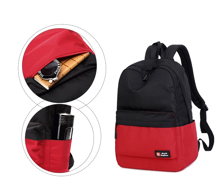 WINNER Girls School Bags for Teenagers Backpack Nylon Candy Color Women Laptop Travel Bags Large Capacity Packs Mochila (27)