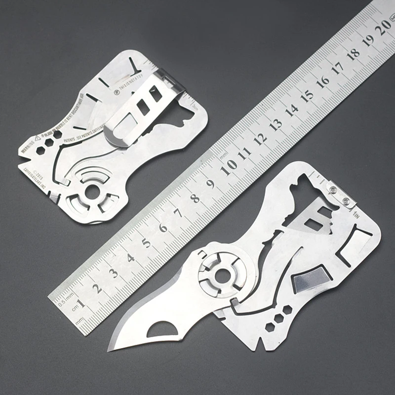 New 1pc Multi-Tools wallet card knife EDC portable pocket tools Outdoor Hunting Survival Camping Pocket Military Card Knife
New 1pc Multi-Tools wallet card knife EDC portable pocket tools Outdoor Hunting Survival Camping Pocket Military Card Knife