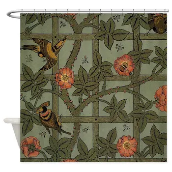 William Morris Trellis Design Decorative Fabric Shower Curtain With 12 Hooks Bathroom Decor Wholeslae Dropshipping
William Morris Trellis Design Decorative Fabric Shower Curtain With 12 Hooks Bathroom Decor Wholeslae Dropshipping