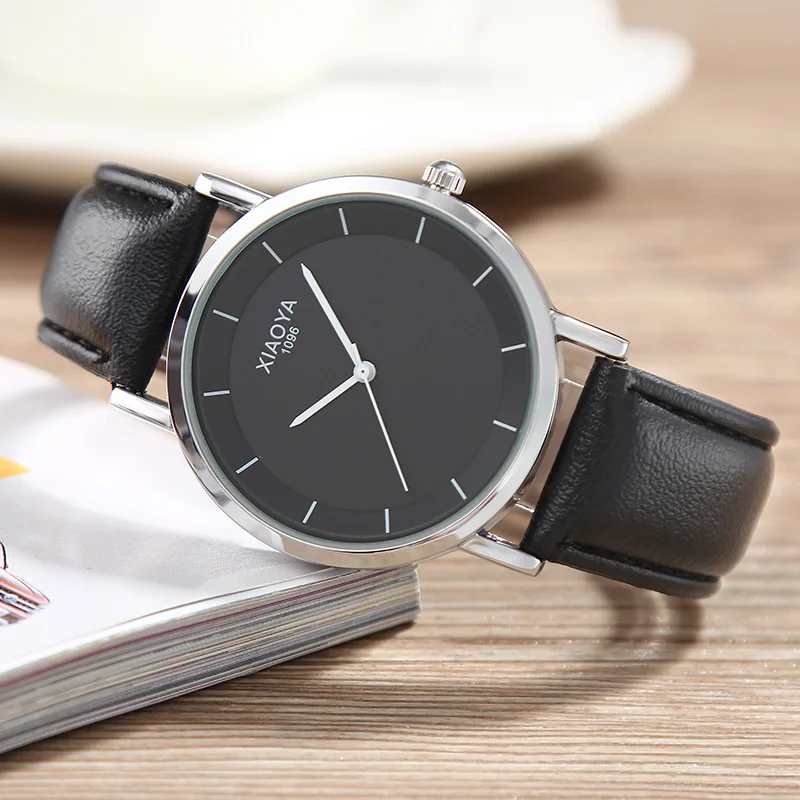 XIAOYA Simple Classic Quartz Watch Men Relogio Masculino Fashion Ultra-thin Mens Wrist Watch Leather Strap Erkek Kol Saati Clock
XIAOYA Simple Classic Quartz Watch Men Relogio Masculino Fashion Ultra-thin Mens Wrist Watch Leather Strap Erkek Kol Saati Clock