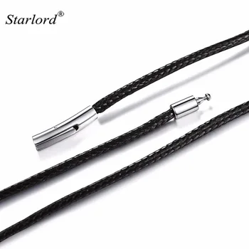 Black Leather Cord Chain 16"/18"/20"/22''/24"/26''/28''/30'' 3MM Wide Plain Necklace Chain For Men/Women GN2873
Black Leather Cord Chain 16"/18"/20"/22''/24"/26''/28''/30'' 3MM Wide Plain Necklace Chain For Men/Women GN2873