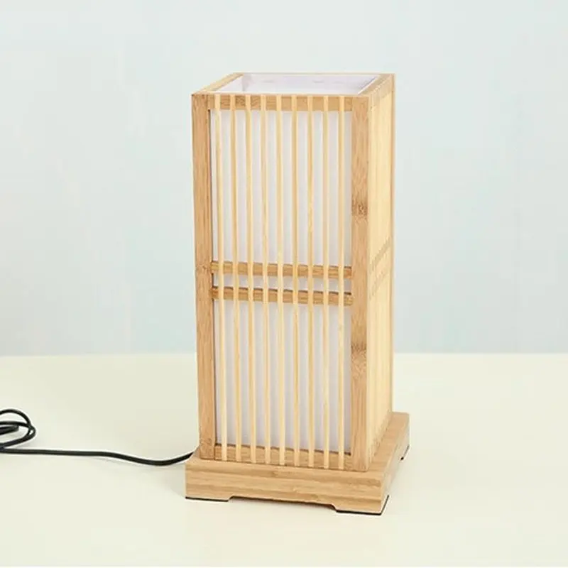 Modern Led Beds Table Lamps Home Decor Japanese Wood Bamboo Wood Art Deco Standing Lamps for Living Room Lampara De Mesa
Modern Led Beds Table Lamps Home Decor Japanese Wood Bamboo Wood Art Deco Standing Lamps for Living Room Lampara De Mesa