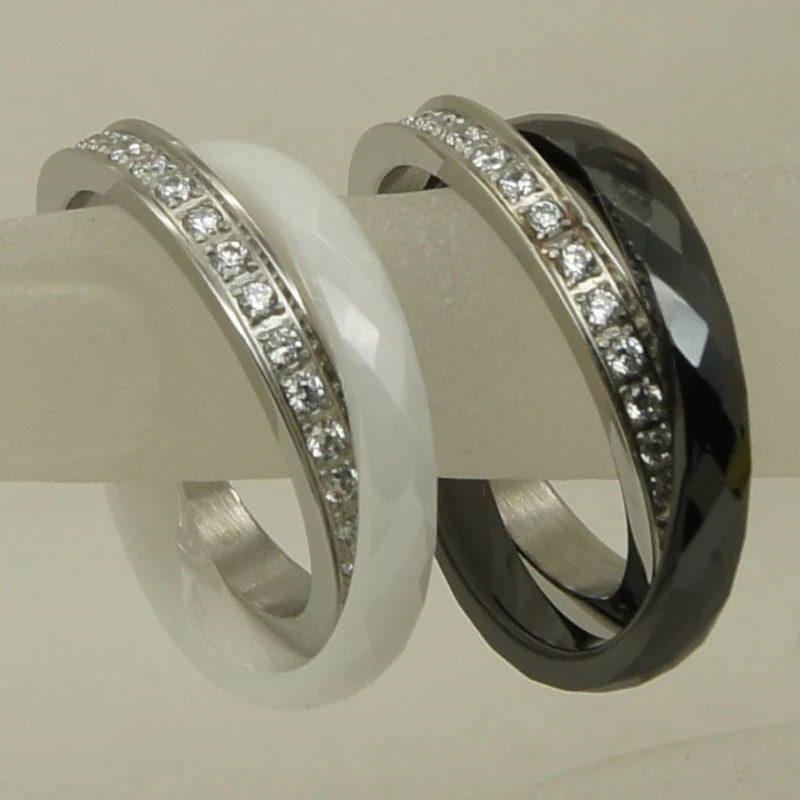 women/girl 6mm elegant & simple design one circle full cz paved steel scratch proof ceramic ring
women/girl 6mm elegant & simple design one circle full cz paved steel scratch proof ceramic ring