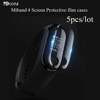 BOORUI 5PCS/lot Miband 4 Screen Protector Films Anti-Scratch TPU soft cases For Xiaomi NFC Mi Band 4 smartband
BOORUI 5PCS/lot Miband 4 Screen Protector Films Anti-Scratch TPU soft cases For Xiaomi NFC Mi Band 4 smartband