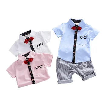 2019 summer new Korean fashion boy small gentleman short-sleeved cotton shirt solid color boy shirt two-piece
2019 summer new Korean fashion boy small gentleman short-sleeved cotton shirt solid color boy shirt two-piece