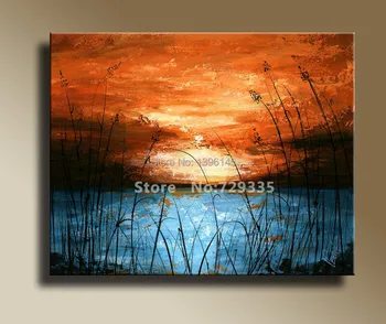 Handpainted Canvas Wall Art Acrylic Abstract Landscape Painting Colorful Palette Knife Painting Modern Home Decoration Work
Handpainted Canvas Wall Art Acrylic Abstract Landscape Painting Colorful Palette Knife Painting Modern Home Decoration Work