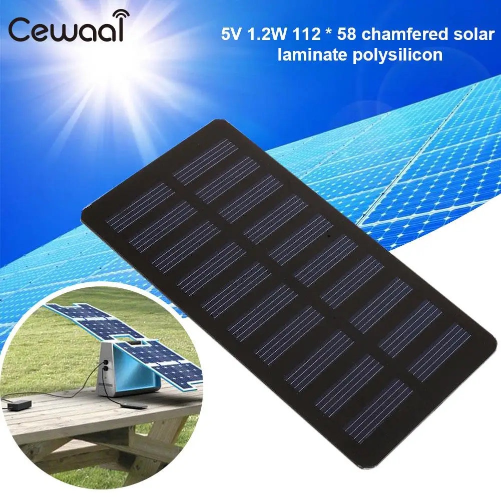 Solar Panel Durable Photovoltaic Panels 1.2W Sun Power Battery Charger Solar Cells Board
Solar Panel Durable Photovoltaic Panels 1.2W Sun Power Battery Charger Solar Cells Board