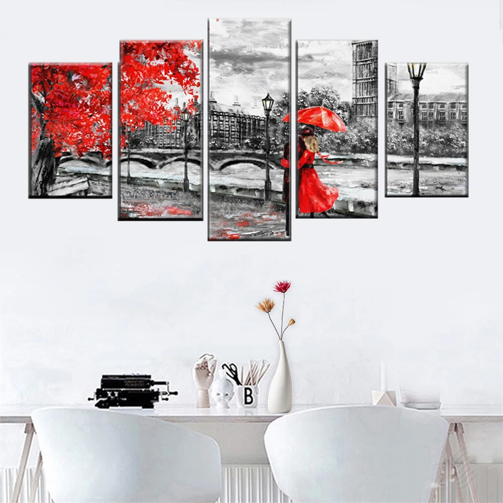 5 panel canvas art London clock tower love story painting poster canvas on the wall artist residence ornament wall decoration
5 panel canvas art London clock tower love story painting poster canvas on the wall artist residence ornament wall decoration