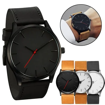 Watch Men's Stainless Steel Quartz Sport Analog Band Leather Wrist Watch Men Sport Watches Leather Casual Reloj Hombre Saati
Watch Men's Stainless Steel Quartz Sport Analog Band Leather Wrist Watch Men Sport Watches Leather Casual Reloj Hombre Saati