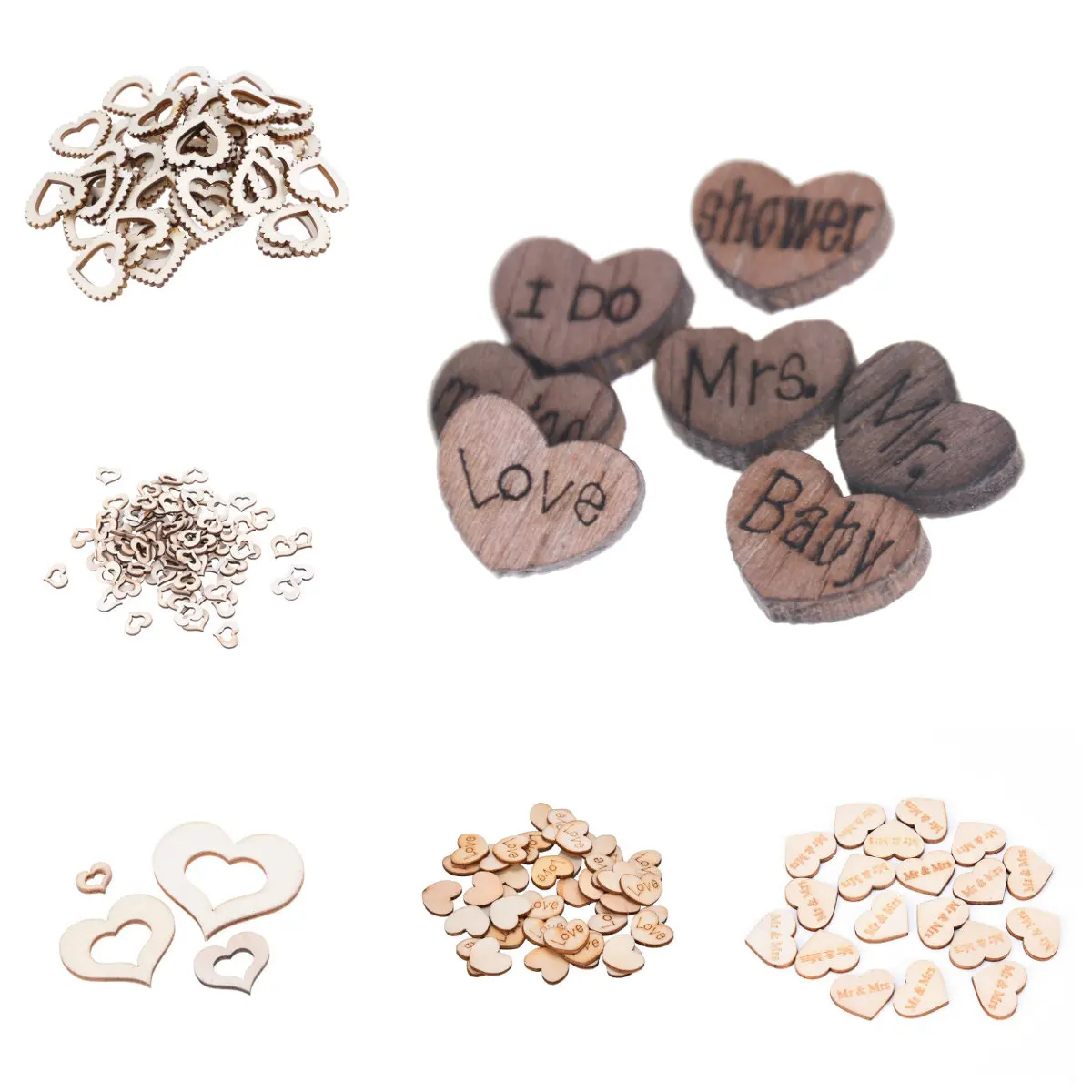 50/100Pcs/pack Vintage Rustic Wood Wooden Love Heart Embellishment Table Scatter Decoration Crafts Wedding Decoration DIY Craft
50/100Pcs/pack Vintage Rustic Wood Wooden Love Heart Embellishment Table Scatter Decoration Crafts Wedding Decoration DIY Craft