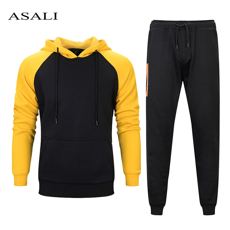 Men Tracksuit Set Winter Fleece Hood Jacket Pants Sweatsuit Mens Clothing Autumn Two Pieces Casual Sportswear Men Track Suit
Men Tracksuit Set Winter Fleece Hood Jacket Pants Sweatsuit Mens Clothing Autumn Two Pieces Casual Sportswear Men Track Suit