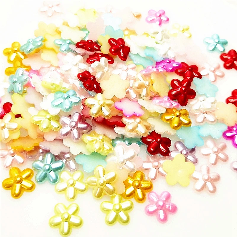 50pcs/pack 12mm Mix Color flower Shape Imitation Half Round Pearl Flatback Beads for Scrapbook DIY Decoration
50pcs/pack 12mm Mix Color flower Shape Imitation Half Round Pearl Flatback Beads for Scrapbook DIY Decoration