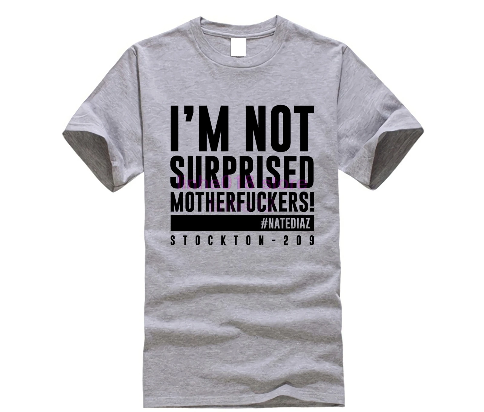 Men Casual Cotton T Shirts Nate Diaz Stockton California Born and Raised Fashion Round Neck Tops Black Size S-3XL
Men Casual Cotton T Shirts Nate Diaz Stockton California Born and Raised Fashion Round Neck Tops Black Size S-3XL