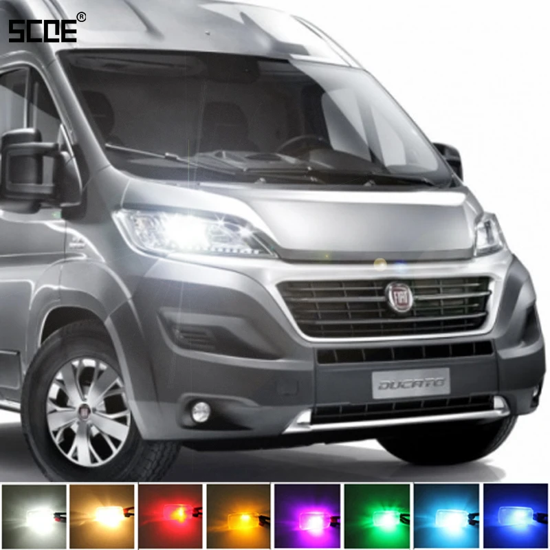 For Fiat Ducato XL & Free Time Ducato Bus SCOE 2X 12SMD LED Front Parking Light Front Side Marker Light Source Car Styling
For Fiat Ducato XL & Free Time Ducato Bus SCOE 2X 12SMD LED Front Parking Light Front Side Marker Light Source Car Styling