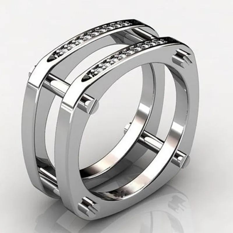 Yobest Handmade Finger ring Silver color AAAAA Zircon Sona cz Engagement Wedding Band Rings For Women men Jewelry
Yobest Handmade Finger ring Silver color AAAAA Zircon Sona cz Engagement Wedding Band Rings For Women men Jewelry