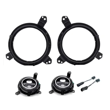 FADUIES 2PCS 9 Inch Round Black 7'' Headlight Mounting Brackets Adapter Mount Rings for 2018 Jeep Wrangler JL (Adapter Included)
FADUIES 2PCS 9 Inch Round Black 7'' Headlight Mounting Brackets Adapter Mount Rings for 2018 Jeep Wrangler JL (Adapter Included)
