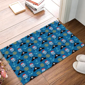 Pirate's Skull Anchor Doormats For Entrance Way Bathroom Accessories Set Dirt Debris Mud Trapper Boot Shoes Scraper Water
Pirate's Skull Anchor Doormats For Entrance Way Bathroom Accessories Set Dirt Debris Mud Trapper Boot Shoes Scraper Water