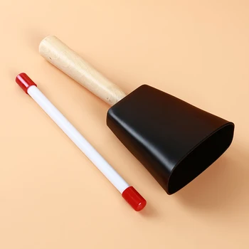 Kids Mini Black Musical Percussion Toy Metal 4 Inch Cow Bell Cattle Cow Bell Instrument Educational Toy With Mallet
Kids Mini Black Musical Percussion Toy Metal 4 Inch Cow Bell Cattle Cow Bell Instrument Educational Toy With Mallet