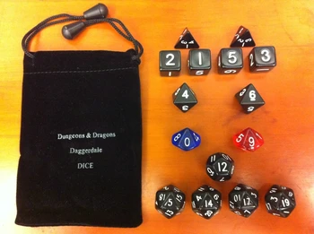"TRPG run group special" 15 dices a set ,dungeons and Dragons suit dice (15 grains of charm)
"TRPG run group special" 15 dices a set ,dungeons and Dragons suit dice (15 grains of charm)