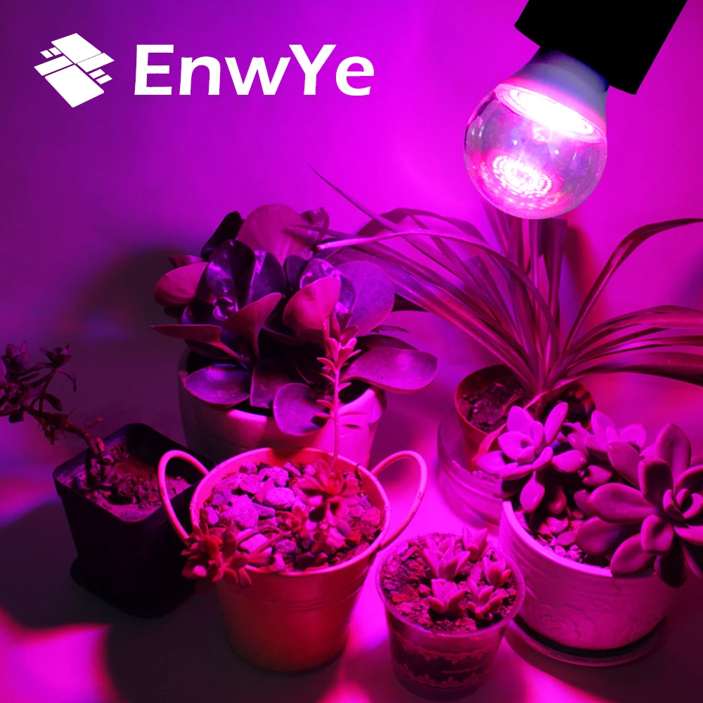 EnwYe waterproof Grow Light E27 110V 220V 3W 80 LED Full Spectrum Indoor Plant Lamp For Plants Vegs Hydroponic System Plant
EnwYe waterproof Grow Light E27 110V 220V 3W 80 LED Full Spectrum Indoor Plant Lamp For Plants Vegs Hydroponic System Plant